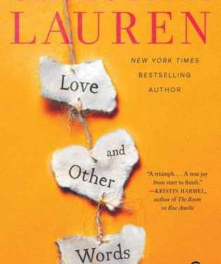 Review: Love and Other Words by Christina Lauren